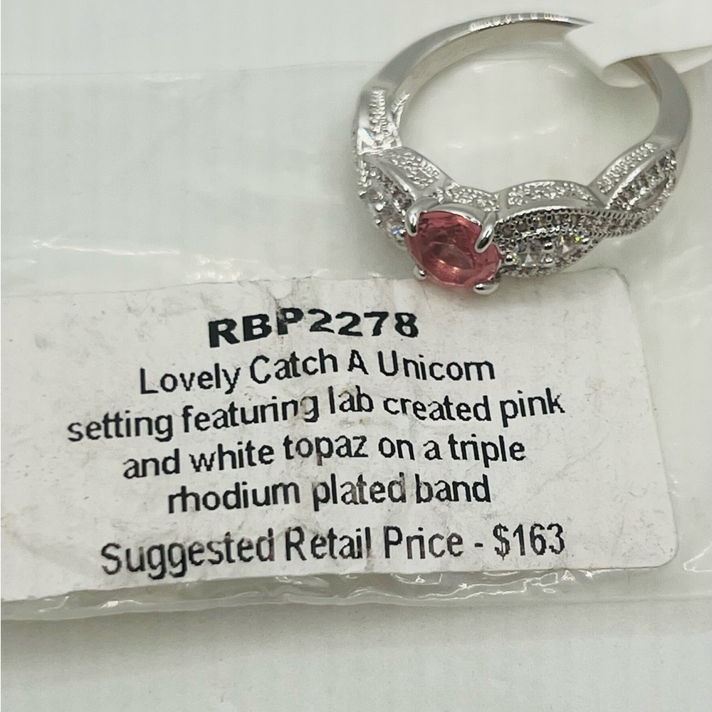 RETRO RING BOMB PARTY RING UNICORN RBP2278 SIZE 10 - Picture 5 of 8